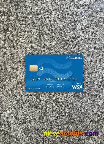 Cabo Verde Banco Inter-Atlântico bank visa card photolook